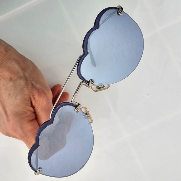 Miu Miu Cloud Aviator Sunglasses - Picture 12 of 17